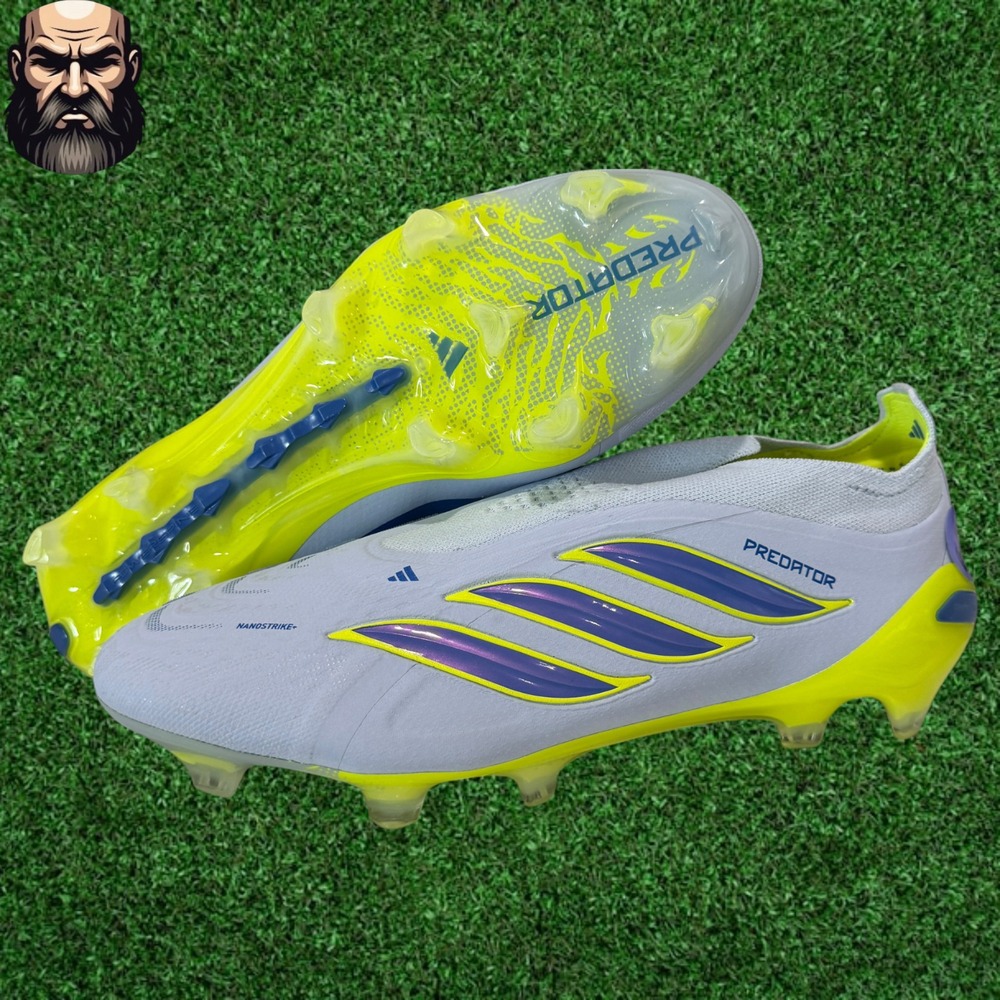 adidas Predator Elite Laceless FG Soccer Cleats JS0410 Men's Size 8.5